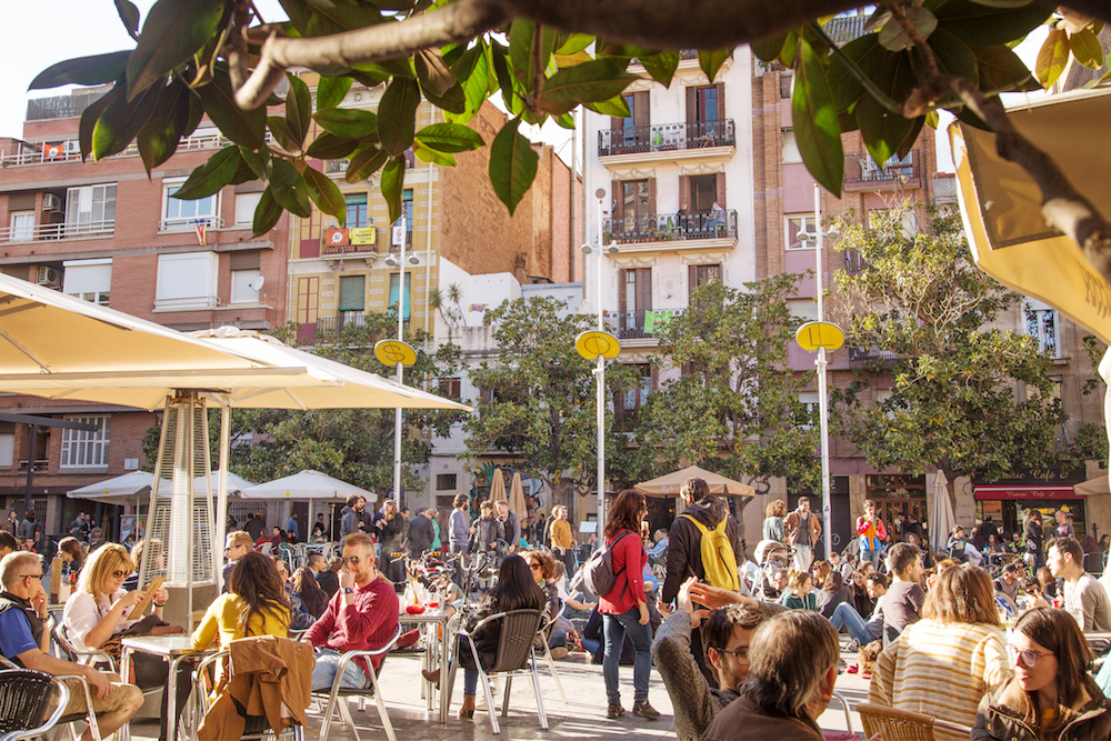 Places a Gràcia. Plaça del Sol